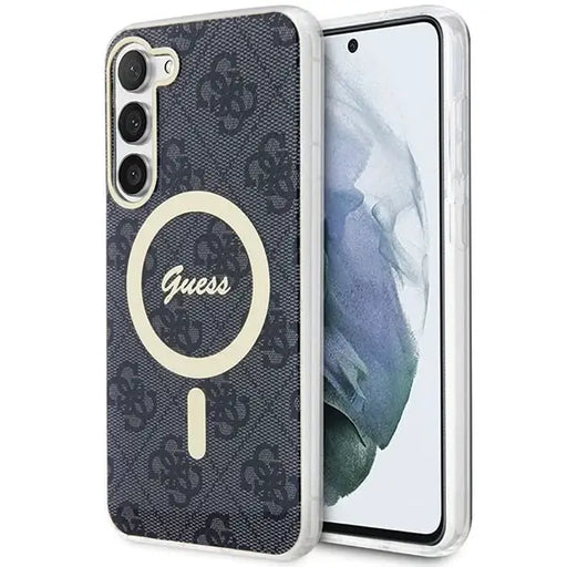 Guess GUHMS23SH4STK S23 S911 black/black hardcase 4G MagSafe - Cell phone cases and covers<<<HurtelXML