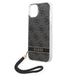 Guess GUOHCP14MH4STK iPhone 14 Plus 6.7 ’black / black hardcase 4G Print Strap - Cell phone cases and covers<<<HurtelXML