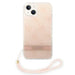 Guess GUOHCP14MH4STP iPhone 14 Plus 6.7 ’pink / pink hardcase 4G Print Strap - Cell phone cases and covers<<<HurtelXML