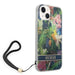 Guess GUOHCP14MHFLSB iPhone 14 Plus 6.7 ’blue / blue hardcase Flower Strap - Cell phone cases and covers<<<HurtelXML