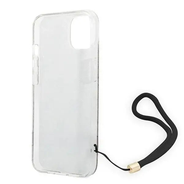 Guess GUOHCP14SH4STW iPhone 14 6.1 ’brown / brown hardcase 4G Print Strap - Cell phone cases and covers<<<HurtelXML