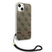 Guess GUOHCP14SH4STW iPhone 14 6.1 ’brown / brown hardcase 4G Print Strap - Cell phone cases and covers<<<HurtelXML