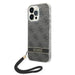 Guess GUOHCP14XH4STK iPhone 14 Pro Max 6.7’’ black/black hardcase 4G Print Strap - Cell phone cases