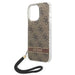 Guess GUOHCP14XH4STW iPhone 14 Pro Max 6.7 ’brown / brown hardcase 4G Print Strap - Cell phone cases