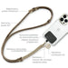 Guess GUUC4MG4EW Universal CBDY strap brown/brown 4G Chain - Other cell phone equipment<<<HurtelXML