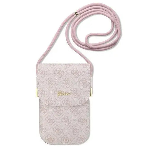 Guess handbag GUOWBP4SNSP - pink 4G Metal Script Logo - Others<<<HurtelXML