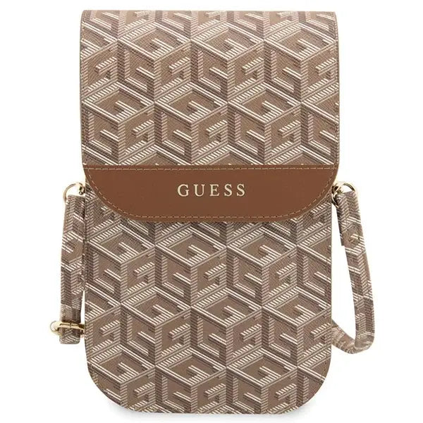Guess Handbag GUWBHGCFSEW brown/brown GCube Stripe - Others<<<HurtelXML