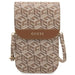 Guess Handbag GUWBHGCFSEW brown/brown GCube Stripe - Others<<<HurtelXML