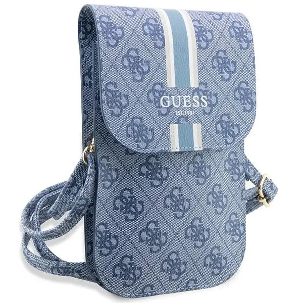 Guess handbag GUWBP4RPSB - blue 4G Stripes - Others<<<HurtelXML