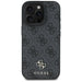 Guess HC PU 4G Small 4G and Classic Case for iPhone 16 Pro Max MagSafe - Black - Cell phone cases and covers<<<HurtelXML