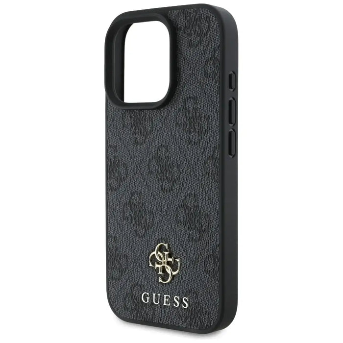 Guess HC PU 4G Small 4G and Classic Case for iPhone 16 Pro Max MagSafe - Black - Cell phone cases and covers<<<HurtelXML