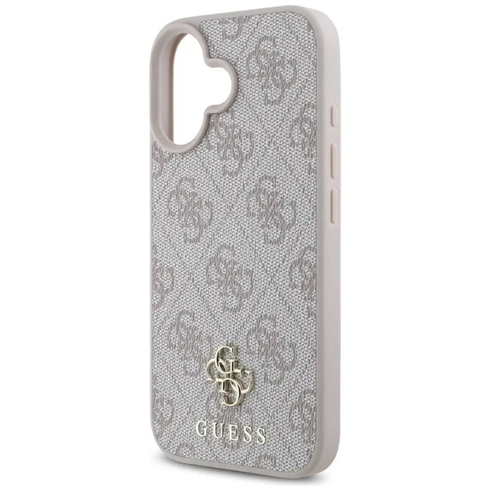 Guess HC PU 4G Small 4G and Classic iPhone 16 MagSafe Case - Pink - Cell phone cases and covers<<<HurtelXML