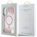 Guess HC Resin Bottom Glitter MagSafe iPhone 16 Case - Pink - Cell phone cases and covers<<<HurtelXML