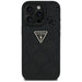 Guess Hot Stamp 4G Pattern Triangle Metal Logo case for iPhone 16 Pro - black - Cell phone cases and covers<<<HurtelXML