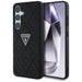 Guess Hot Stamp 4G Pattern Triangle Metal Logo case for Samsung Galaxy S25 - black - Cell phone cases