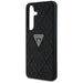 Guess Hot Stamp 4G Pattern Triangle Metal Logo case for Samsung Galaxy S25 - black - Cell phone cases