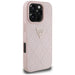 Guess Hot Stamp 4G Pattern Triangle Metal Logo iPhone 16 Pro Case - Pink - Cell phone cases and covers<<<HurtelXML