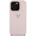 Guess Hot Stamp 4G Pattern Triangle Metal Logo iPhone 16 Pro Case - Pink - Cell phone cases and covers<<<HurtelXML