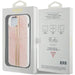 Guess IML 4G Gold Stripe case for iPhone 15 Plus / 14 Plus - pink - Cell phone cases and covers<<<HurtelXML