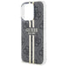 Guess IML 4G Gold Stripe case for iPhone 15 Pro Max - black - Cell phone cases and covers<<<HurtelXML