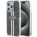 Guess IML 4G Gold Stripe case for iPhone 15 Pro Max - black - Cell phone cases and covers<<<HurtelXML
