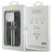 Guess IML 4G Gold Stripe case for iPhone 15 Pro Max - black - Cell phone cases and covers<<<HurtelXML