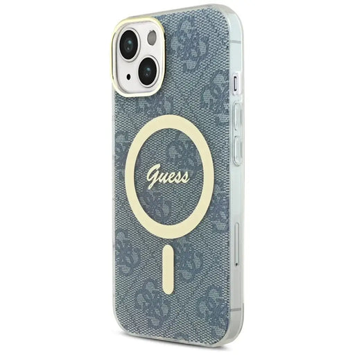 Guess IML 4G MagSafe case for iPhone 15 / 14 / 13 - blue - Cell phone cases and covers<<<HurtelXML