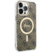 Guess IML 4G MagSafe Case for iPhone 15 Pro Max - Brown - Cell phone cases and covers<<<HurtelXML