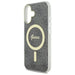 Guess IML 4G MagSafe Case for iPhone 16 Plus - Black - Cell phone cases and covers<<<HurtelXML