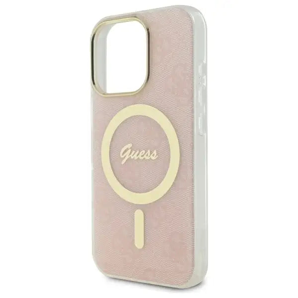 Guess IML 4G MagSafe Case for iPhone 16 Pro Max - Pink - Cell phone cases and covers<<<HurtelXML