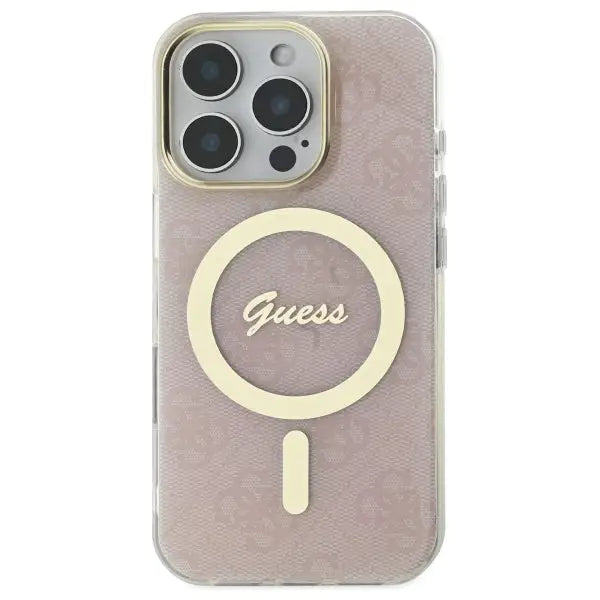 Guess IML 4G MagSafe Case for iPhone 16 Pro Max - Pink - Cell phone cases and covers<<<HurtelXML