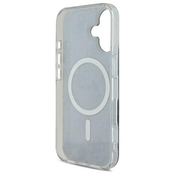 Guess IML 4G MagSafe iPhone 16 Case - Black - Cell phone cases and covers<<<HurtelXML