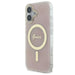Guess IML 4G MagSafe iPhone 16 Plus Case - Pink - Cell phone cases and covers<<<HurtelXML