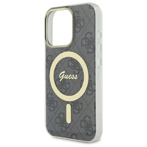 Guess IML 4G MagSafe iPhone 16 Pro Case - Black - Cell phone cases and covers<<<HurtelXML