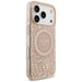 Guess IML Flowers Electro Pearl Strap MagSafe Case for iPhone 17 Pro - Pink - Cell phone cases and covers<<<HurtelXML