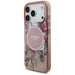 Guess IML Flowers Pearl Strap MagSafe Case for iPhone 17 Pro - Pink - Cell phone cases and covers<<<HurtelXML