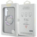 Guess IML Flowers Wreath MagSafe case for Samsung Galaxy S24+ - black - Cell phone cases and covers<<<HurtelXML
