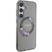 Guess IML Flowers Wreath MagSafe case for Samsung Galaxy S24+ - black - Cell phone cases and covers<<<HurtelXML