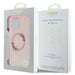 Guess IML Flowers Wreath MagSafe iPhone 16 Pro Max Case - Pink - Cell phone cases and covers<<<HurtelXML