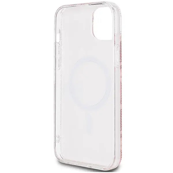 Guess IML GCube MagSafe case for iPhone 15 / 14 / 13 - pink - Cell phone cases and covers<<<HurtelXML