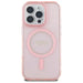Guess IML Glitter Circle MagSafe case for iPhone 16 Pro Max - pink - Cell phone cases and covers<<<HurtelXML