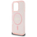 Guess IML Glitter Circle MagSafe case for iPhone 16 Pro Max - pink - Cell phone cases and covers<<<HurtelXML