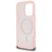 Guess IML Glitter Circle MagSafe case for iPhone 16 Pro Max - pink - Cell phone cases and covers<<<HurtelXML