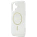 Guess IML Glitter Circle MagSafe iPhone 16 Case - Clear - Cell phone cases and covers<<<HurtelXML