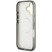 Guess IML Glitter Flowers Triangle MagSafe case for iPhone 17 - black - Cell phone cases and covers<<<HurtelXML