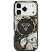 Guess IML Glitter Flowers Triangle MagSafe case for iPhone 17 Pro - black - Cell phone cases and covers<<<HurtelXML