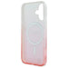 Guess IML Glitter Gradient MagSafe iPhone 16 Plus Case - Pink - Cell phone cases and covers<<<HurtelXML