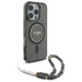 Guess IML Glitter With Pearl Strap MagSafe case for iPhone 16 Pro - black - Cell phone cases and covers<<<HurtelXML