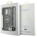 Guess IML Glitter With Pearl Strap MagSafe Case for iPhone 16 Pro Max - Black - Cell phone cases and covers<<<HurtelXML
