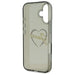 Guess IML Heart iPhone 16 Case - Black - Cell phone cases and covers<<<HurtelXML